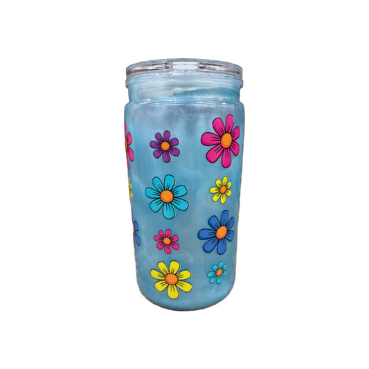 Bluey Inspired Blue Mica 16oz Cup