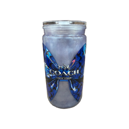 Coach Inspired Metallic Mica 16oz Cup
