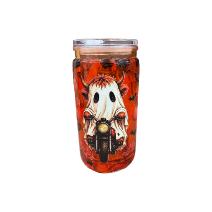 Halloween Highland Cow 16oz Cup