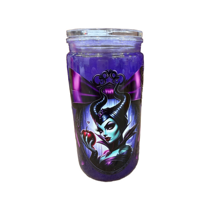 Maleficent Inspired Mica 16oz Cup