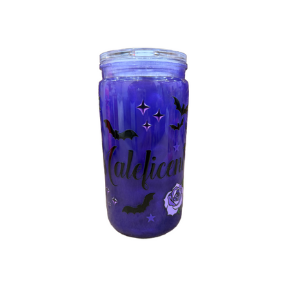 Maleficent Inspired Mica 16oz Cup