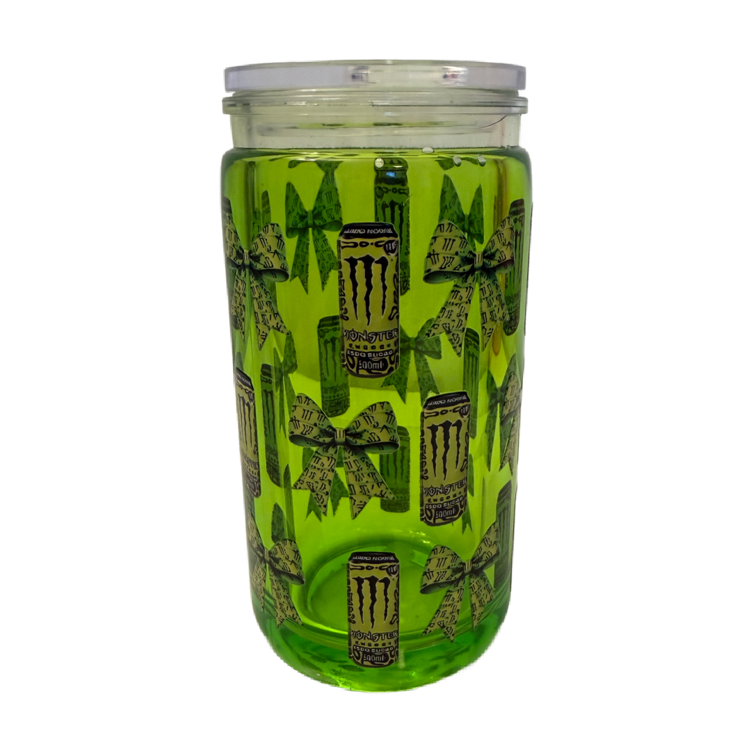 Monster Inspired Green Oil 16oz Cup