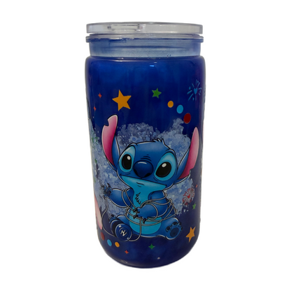 Stitch Inspired Blue Mica 16oz Cup