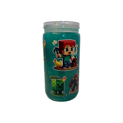 Minecraft Inspired Green Oil 16oz Cup